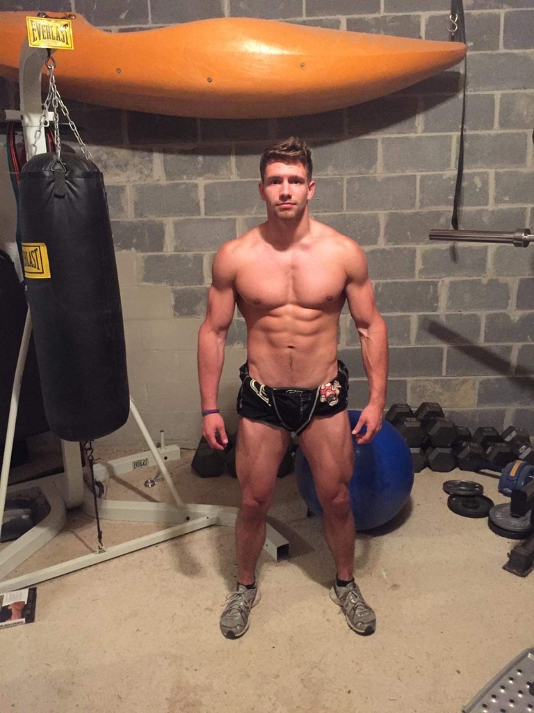 Jimmy during a season of physique development