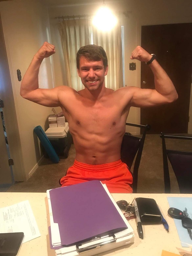 Jimmy in Roswell, New Mexico, rebuilding after shoulder surgery